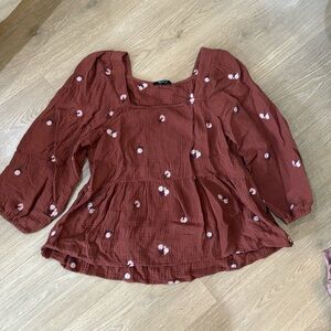 Madewell top size medium